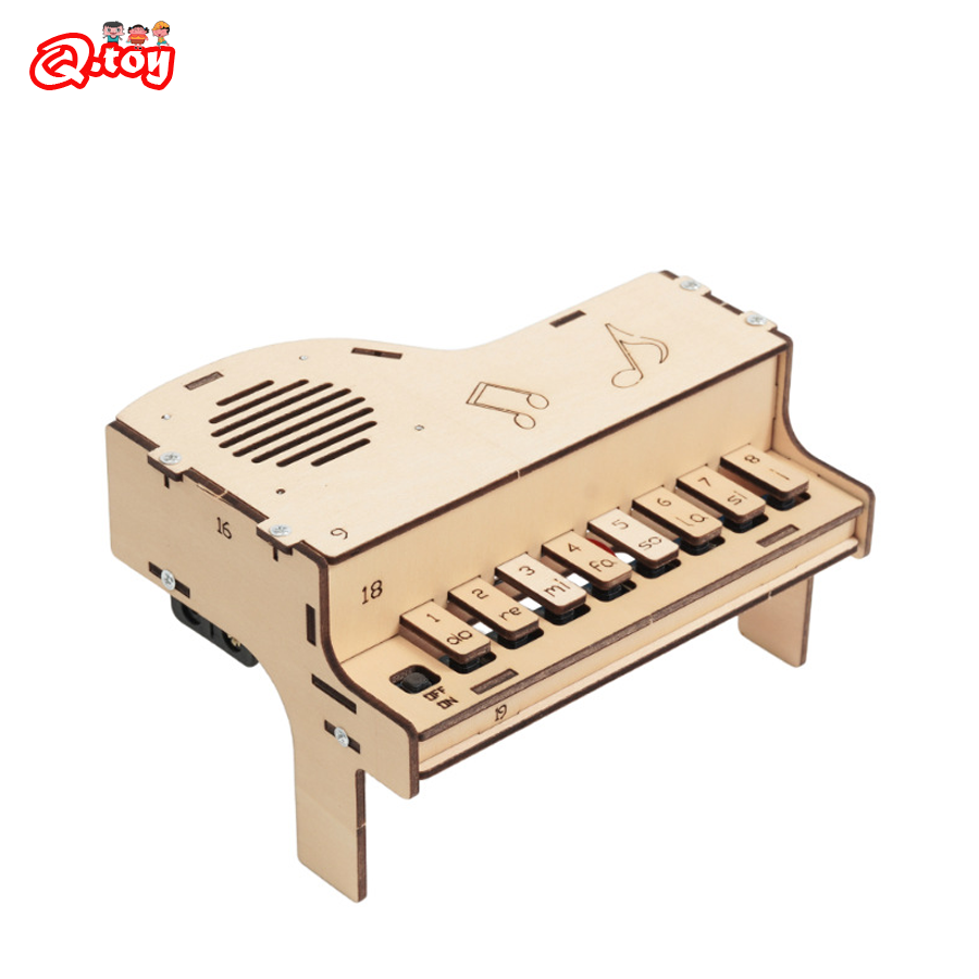 Diy Electronics Kids - DIY Holz Elektronisches Klavier Modell Teenager