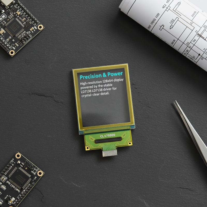 Diy Wearable Electronics - Transparentes 1,5 Zoll PMOLED-Display 128x64 65K