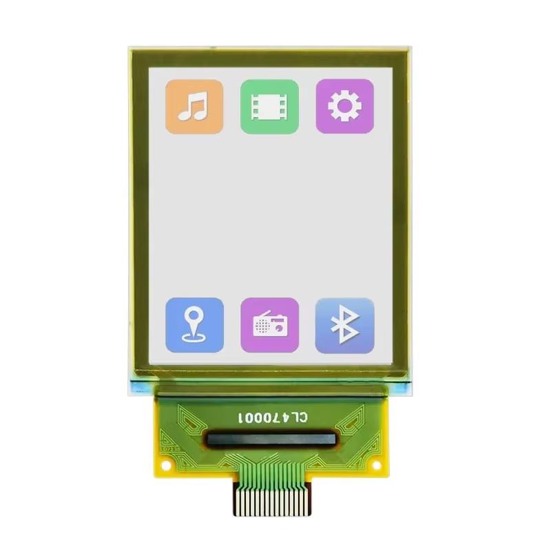 Diy Wearable Electronics - Transparentes 1,5-Zoll-PMOLED-Display 128x64 65K Leuchtende Farben