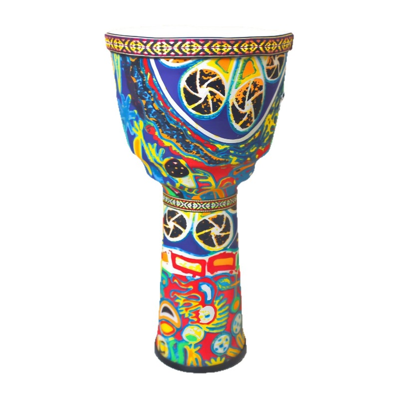 Diy Electronics Music - 10-Zoll-DJembe-Trommel, große afrikanische Trommeln für Erwachsene