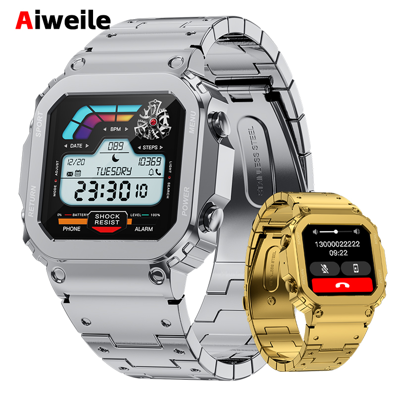 Diy Wearable Electronics - High-End-Herren-Smartwatch für Herren, 2024, Original Aiweile