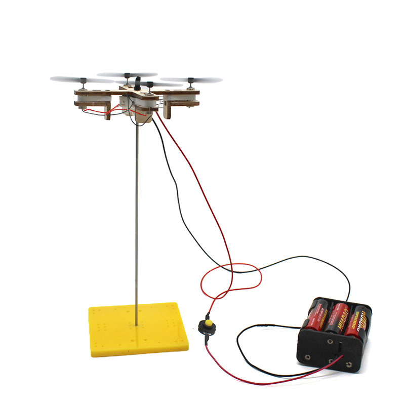 Diy Electronics Kids - Lustiges DIY-Drohnenmodell für Kinder, wissenschaftliches Spielzeug,