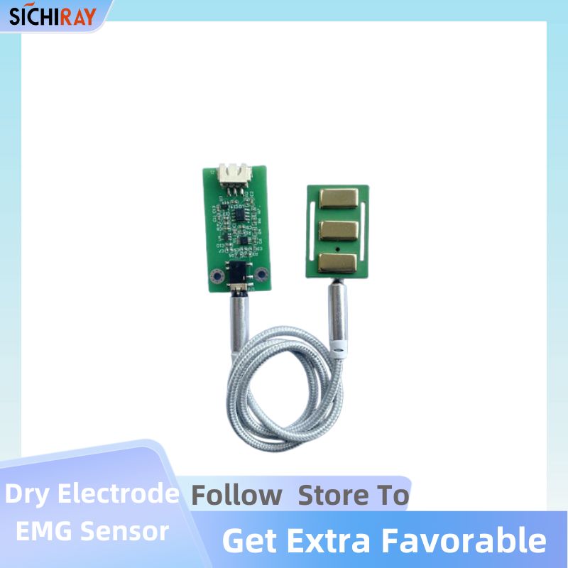 Diy Wearable Electronics - Biosensor EMG Biometrie Trockenelektrode Tragbarer Muskelsignalsensor