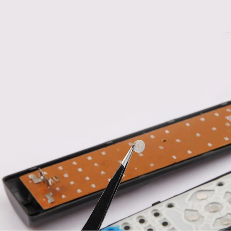 Diy Electronics At Home - Fernbedienungsknopf-Leitband-Patch, Ersatz-Silikonkontakt-Set für DIY-Reparaturen von elektronischen