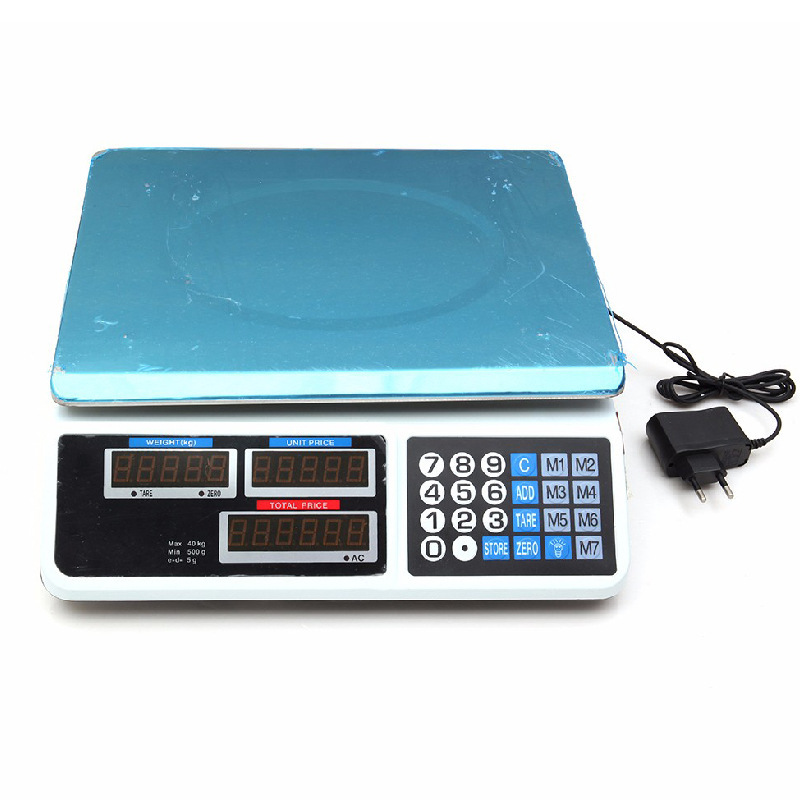 Diy Electronics Store - Elektronische Waage aus Edelstahl, 30 kg,