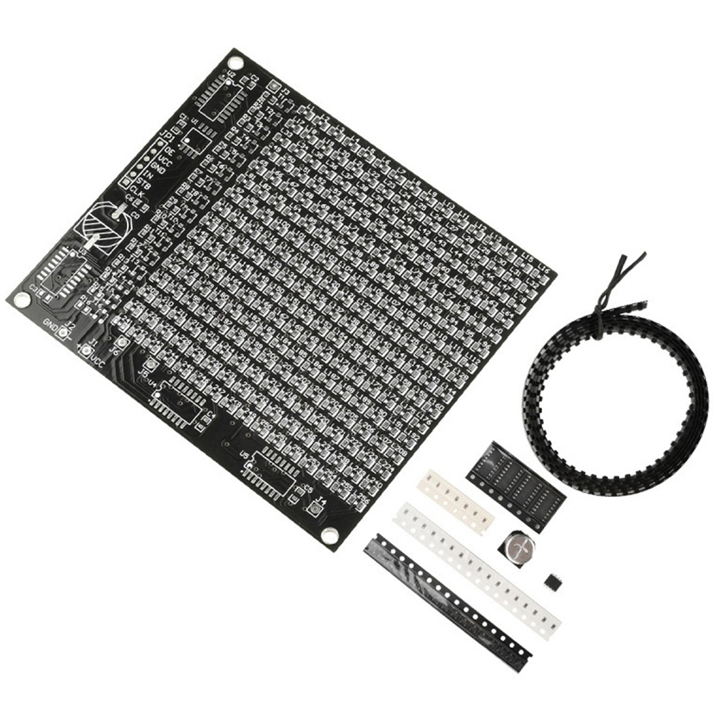 Diy Electronic Components - 64/256 LED SMD Dot Matrix Werbung