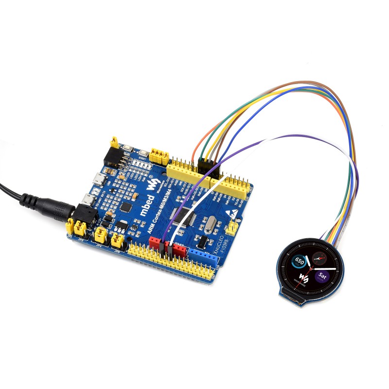1,28 Zoll Rundes TFT LCD Modul – Diy Wearable Electronics Bewertung und Preis