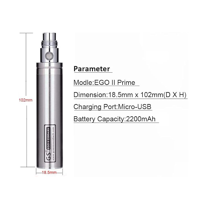 Gs ego ii prime passthrough 22 – Diy Vape Electronics Bewertung und Preis
