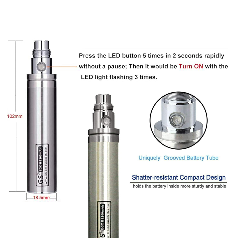 Gs ego ii prime passthrough 22 – Diy Vape Electronics Bewertung und Preis