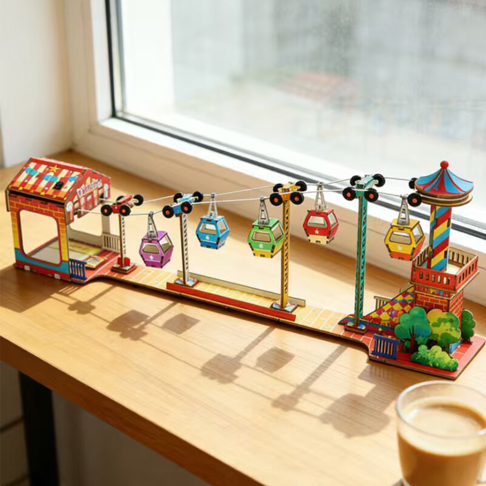 Seilbahn-Modell für Kinder, Wi – Diy Electronics Kids Bewertung und Preis