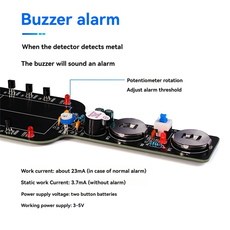 SQPP-DIY Metalldetektor, elekt – Diy Electronics Board Bewertung und Preis