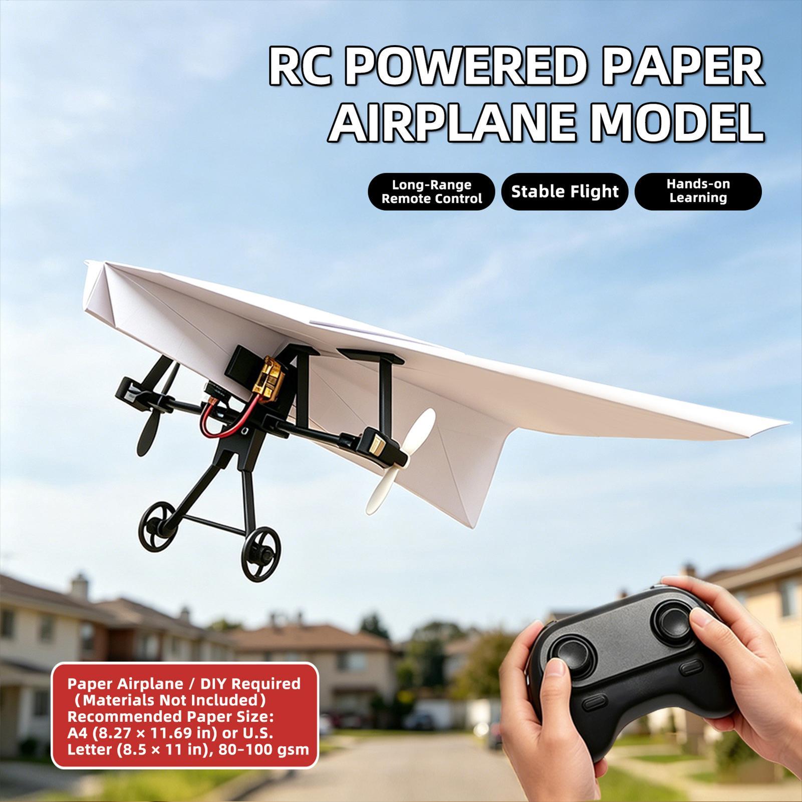 DIY RC Papierflugzeug-Bausatz  – Diy Electronics Kids Bewertung und Preis