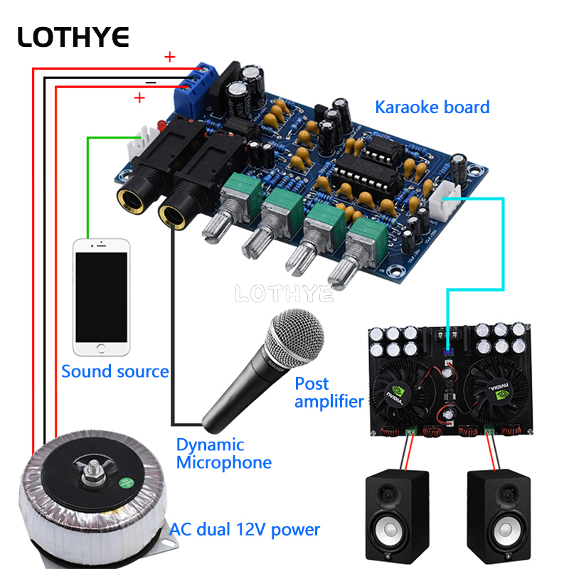 PT2399 Mikrofon Verstärker Bor – Diy Electronics Board Bewertung und Preis