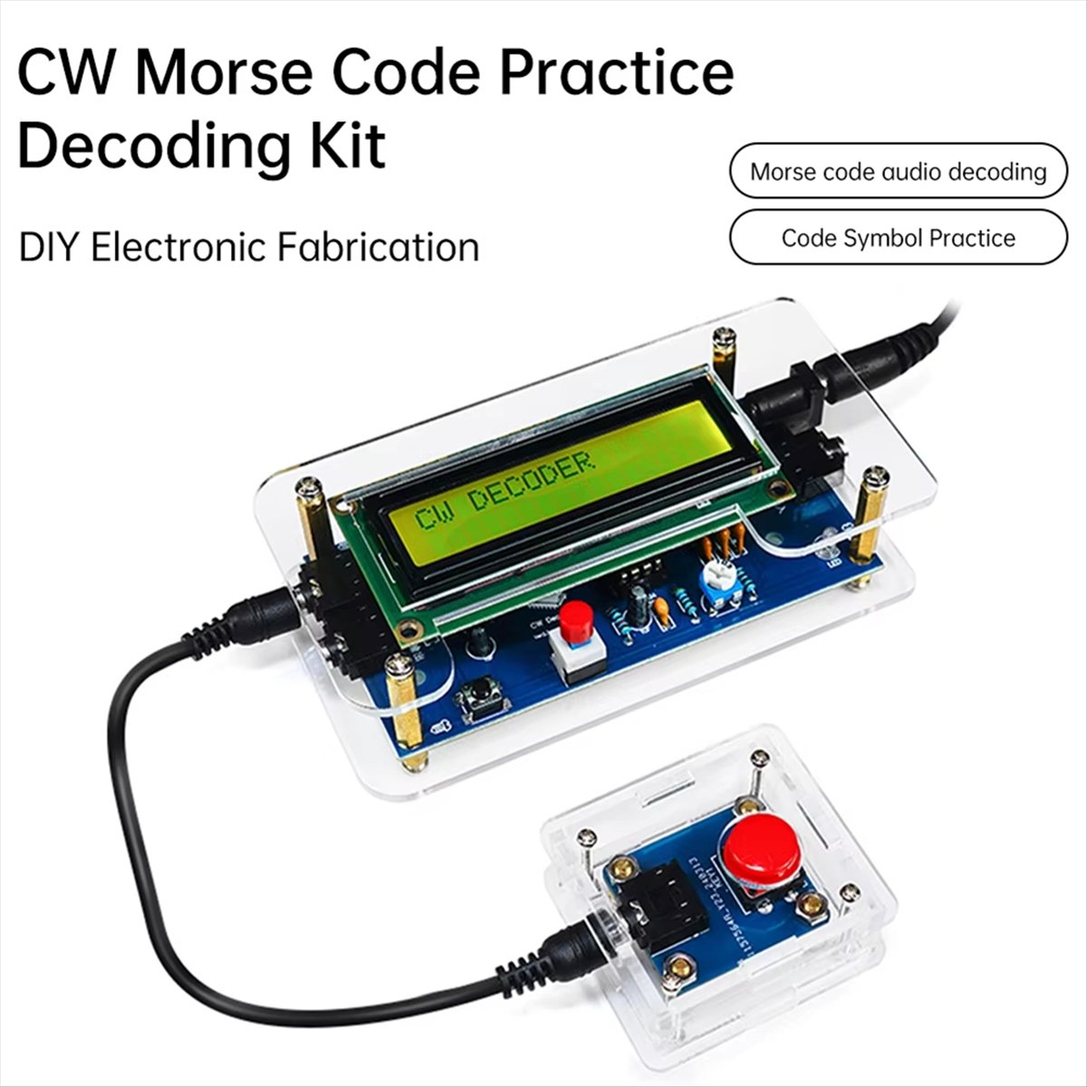 HDL DC9V CW Morsecode-Decoder  – Diy Electronics Board Bewertung und Preis
