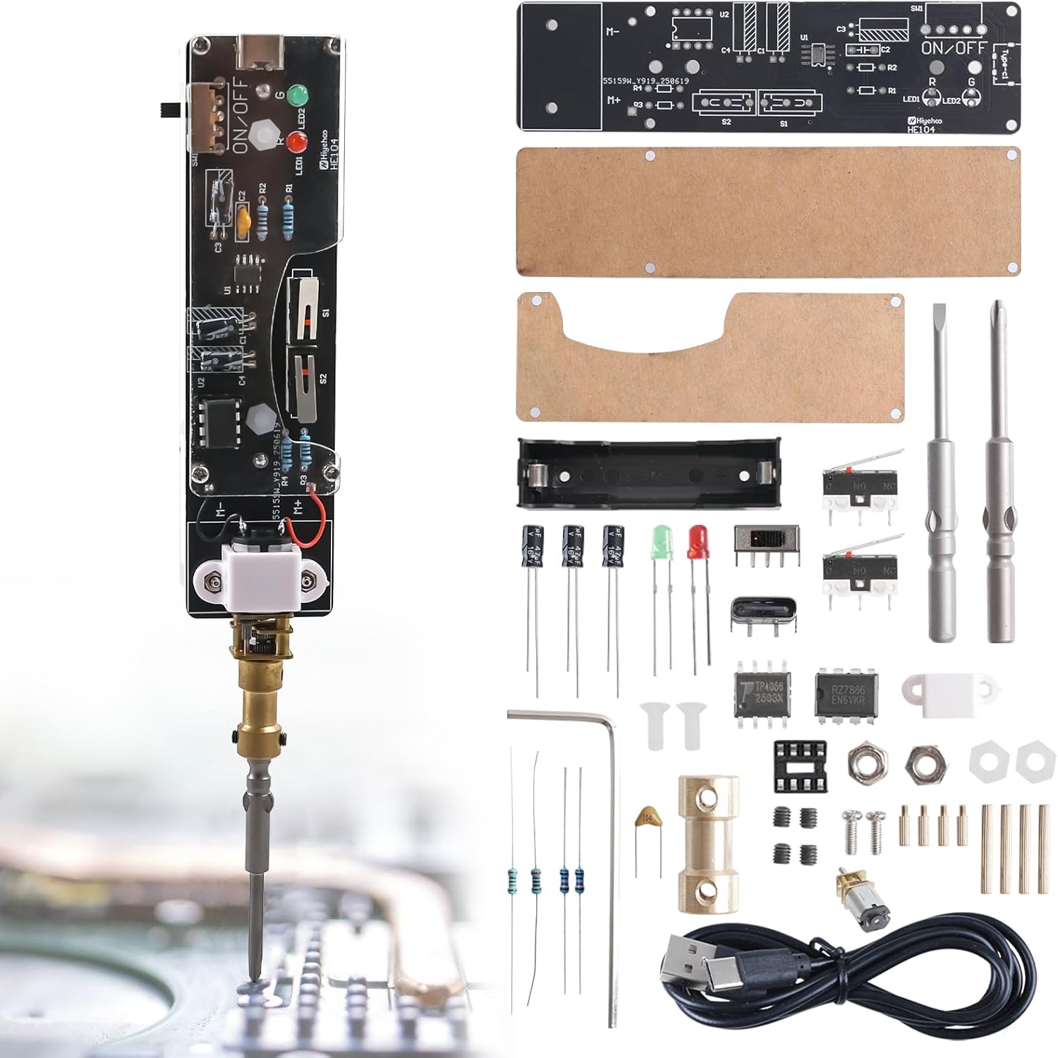 USB wiederaufladbarer Elektros – Diy Home Electronics Lab Bewertung und Preis