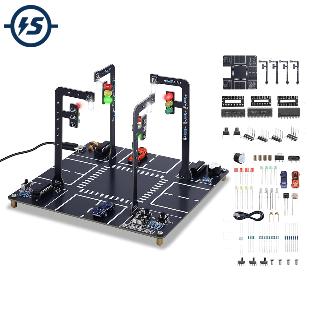 Ampel-Simulator-Set mit Ton, b – Diy Electronics Projects For Adults Bewertung und Preis