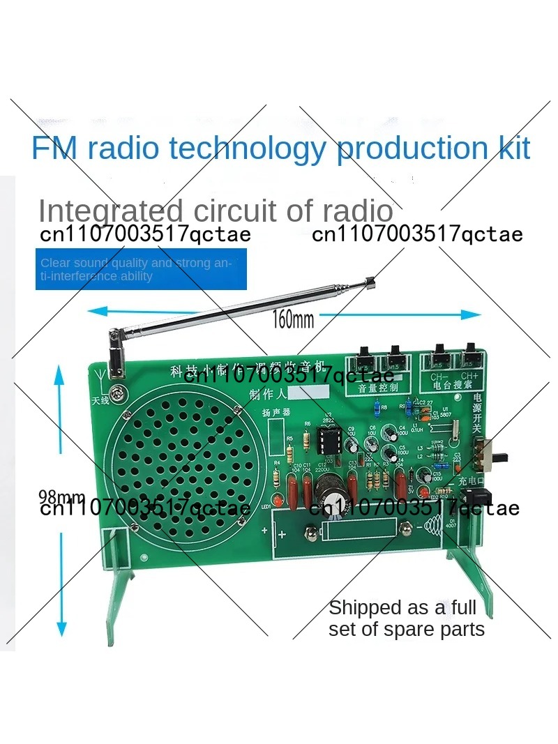Radio-Bausatz FM FM FM Elektro – Diy Electronic Components Bewertung und Preis