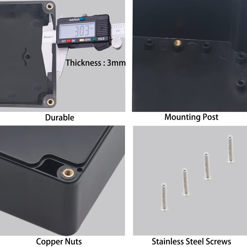 Wasserdichte Anschlussdose, AB – Diy Electronics Storage Bewertung und Preis